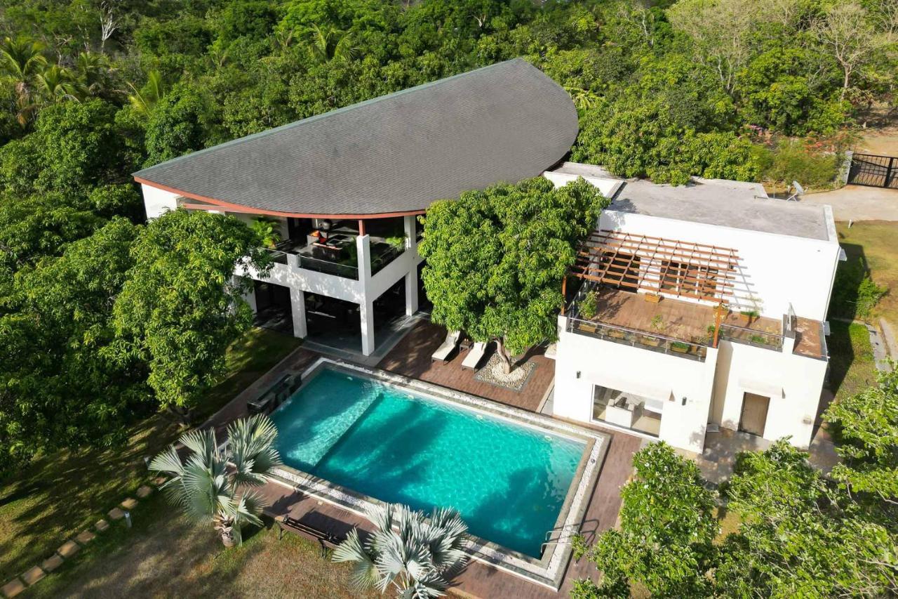 The Leaf: Stayvista's Poolside Oasis with Indoor Games Alibag Exterior photo